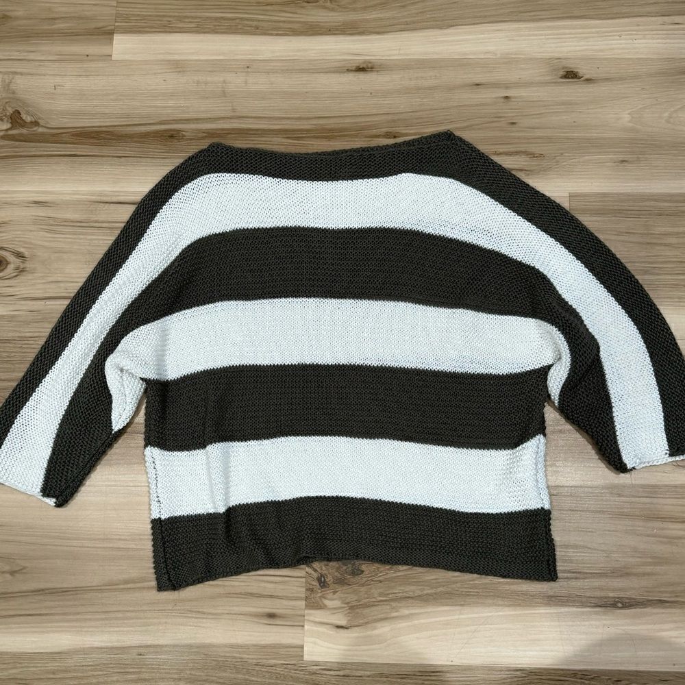 Carina Ricci Knit Striped Top Women’s Large